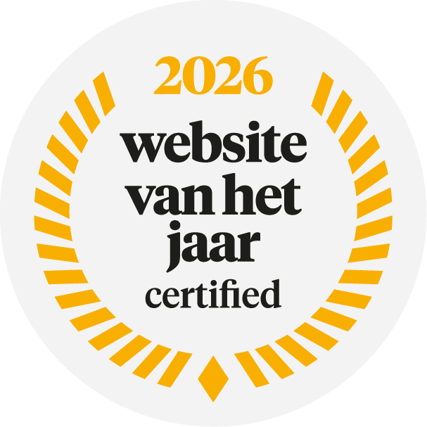 Website van het jaar 2026 Website van het jaar 2026
